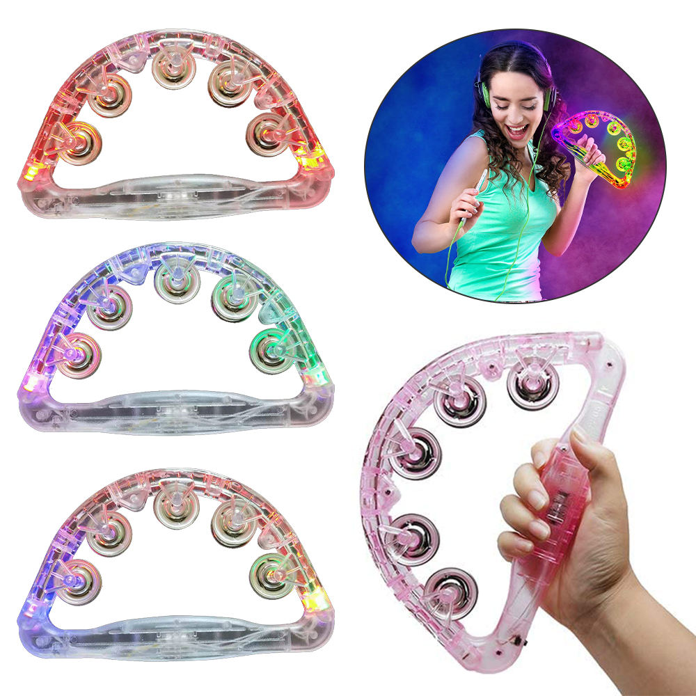 Musical Flashing Tambourine